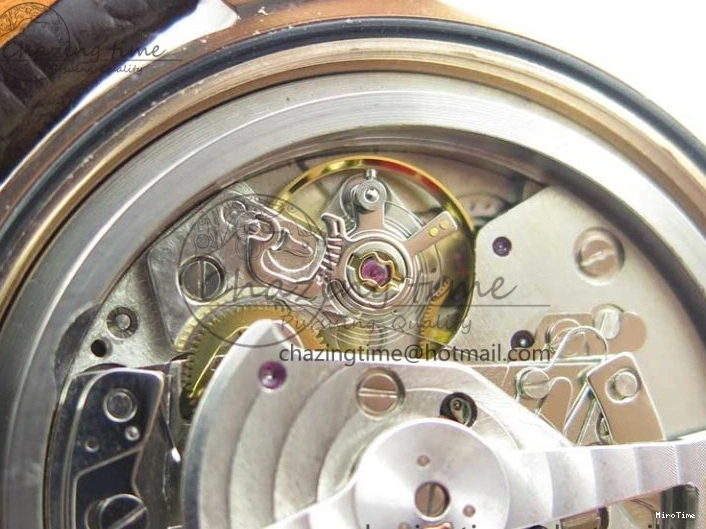 MIROTIME 0417 Portugieser Chrono  42 IW390406 RG ZF 1:1 Best Edition Blue Dial on Brown Leather Strap A Durable 7129